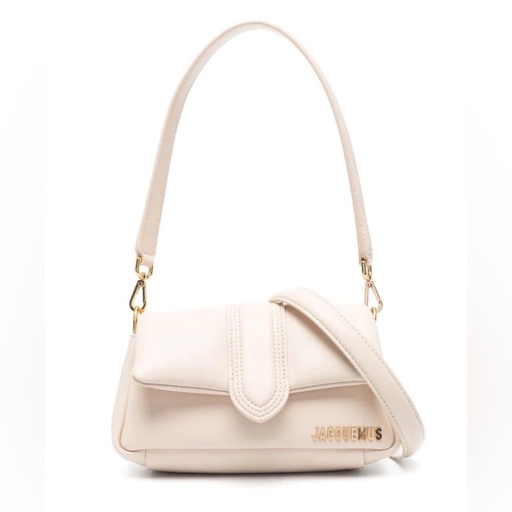 JACQUES LE PETIT BAMBIMOU Puffed Flap Bag | Leight Beige | NWT